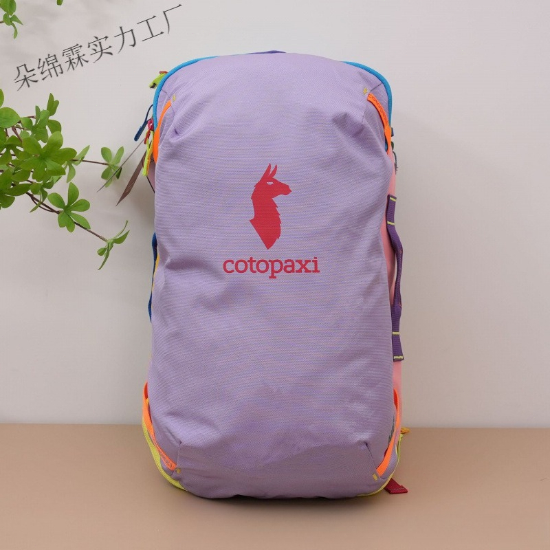 Travel Accessories Men - 방수 컬러 블록 백팩 남녀공용 대용량