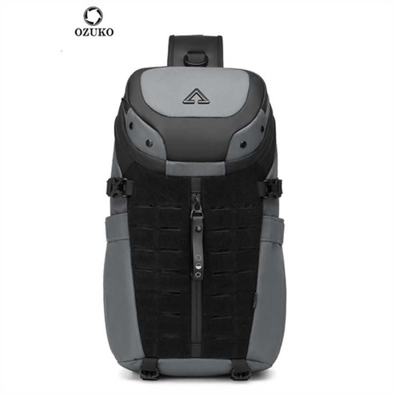 Travel Accessories Men - 오주코 체스트백 크로스백 남성용 방수 USB
