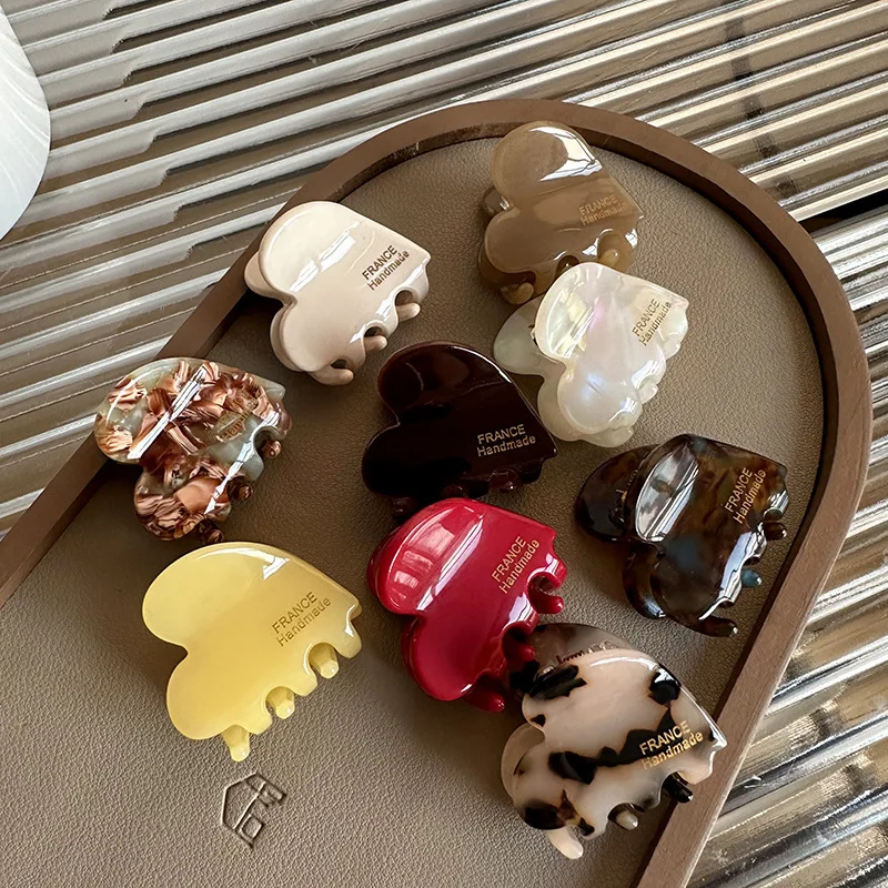 Travel Accessories Girls - 작은 헤어 클로 아세테이트 헤어 크랩
