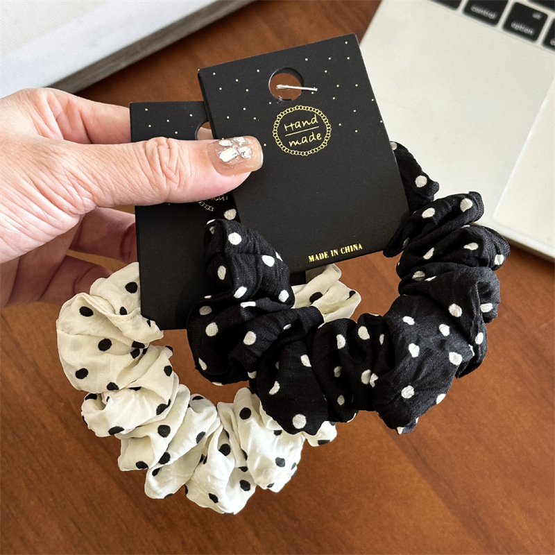 Travel Accessories Girls - 11cm/14cm 도트 헝겊 Scrunchies 여자 여자