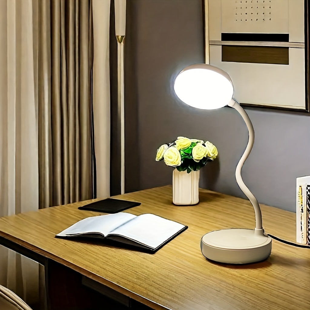 Book Light Flexible - USB 충전 포트가 있는 LED 데스크