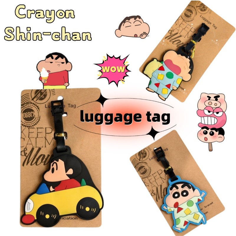 Travel Accessories New - 크레용신짱 만화 애니메이션 캐릭터 패션 러기지