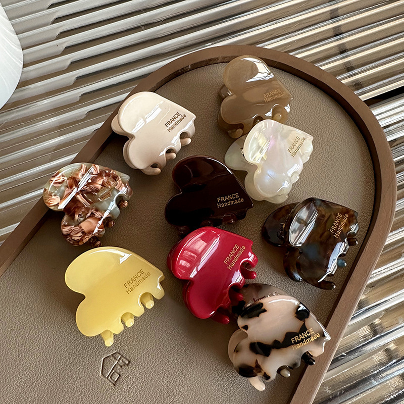 Travel Accessories Girls - 3.5cm 작은 헤어 클로 아세테이트 헤어