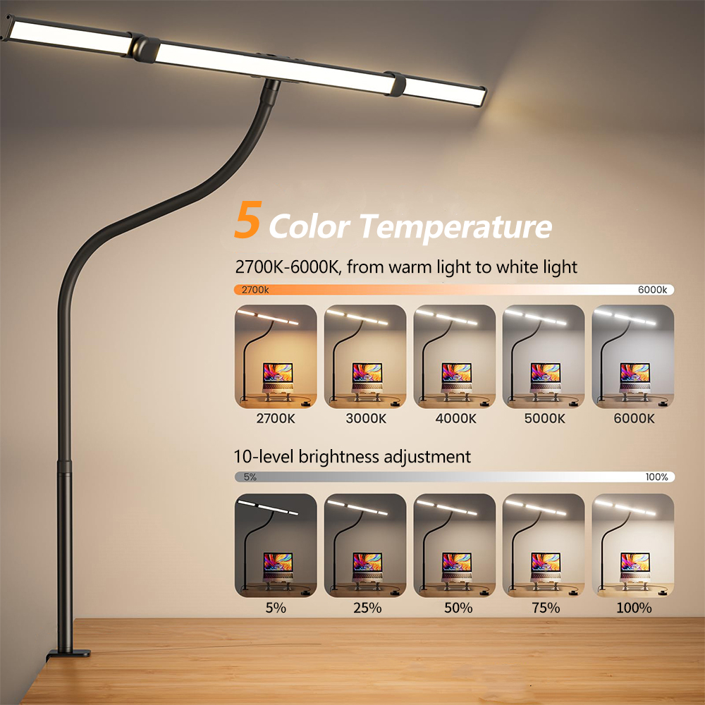 아이케어 LED 클립 금속 책상 램프 3가지 색상 조절 - Book Light Flexible 리뷰 및 가격