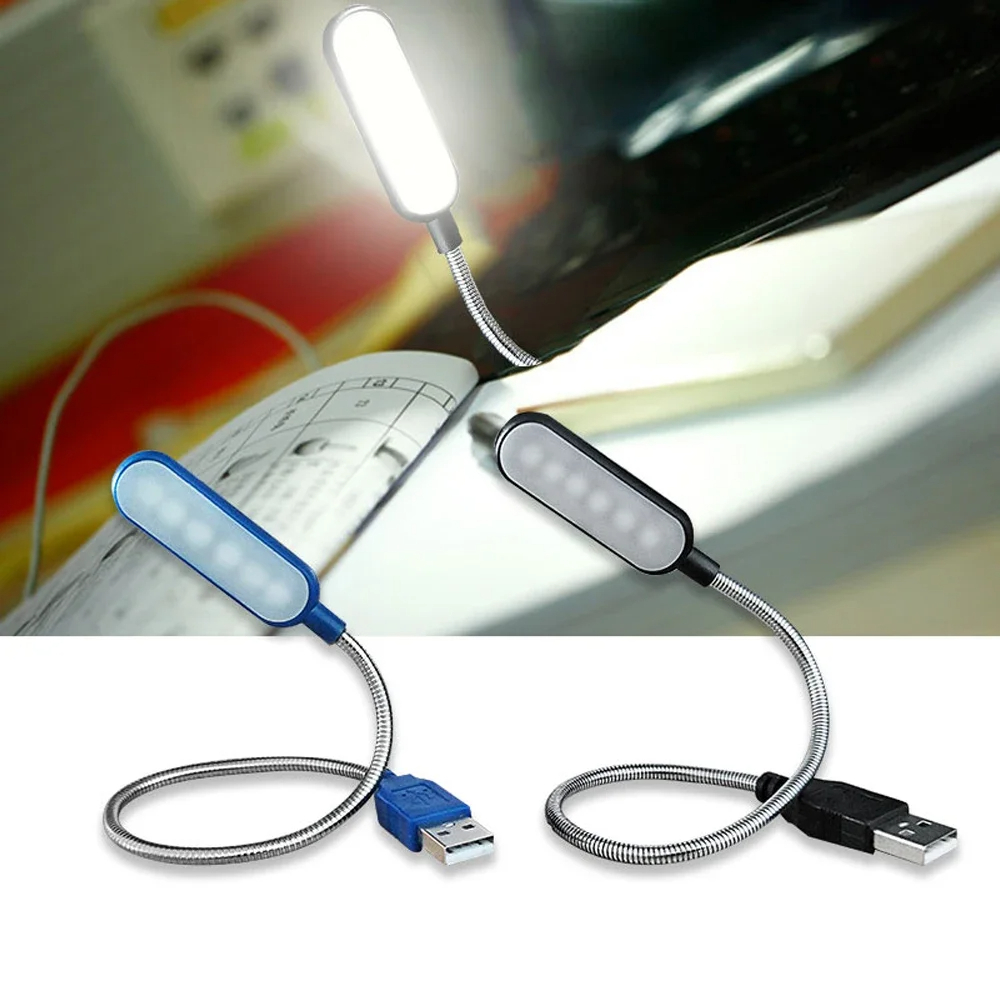 유연한 구즈넥 미니 USB LED 북 라이트, 휴대용  - Book Light Flexible 리뷰 및 가격