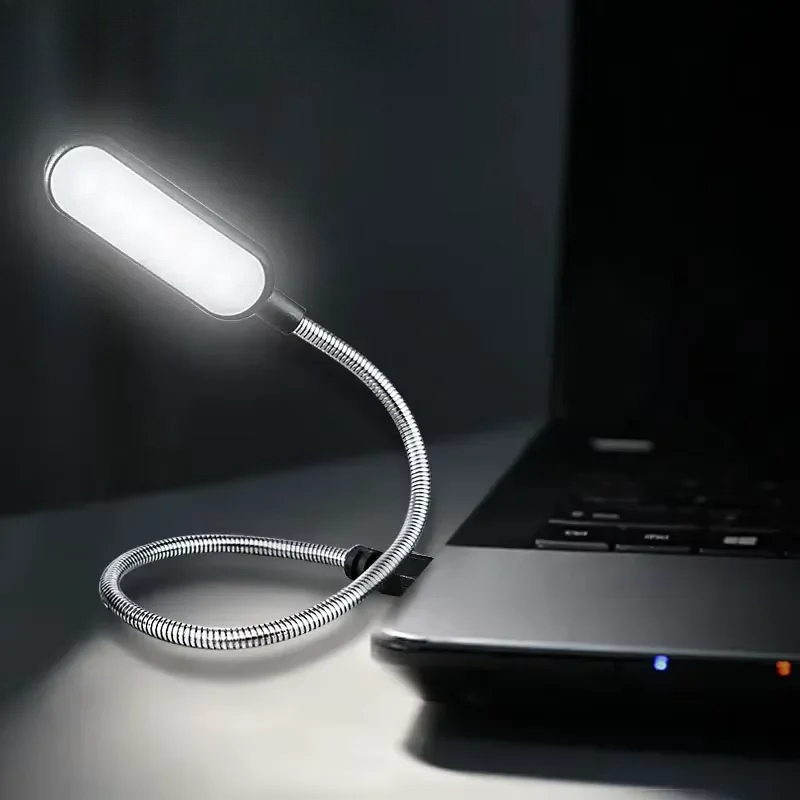 유연한 구즈넥 미니 USB LED 북 라이트, 휴대용  - Book Light Flexible 리뷰 및 가격