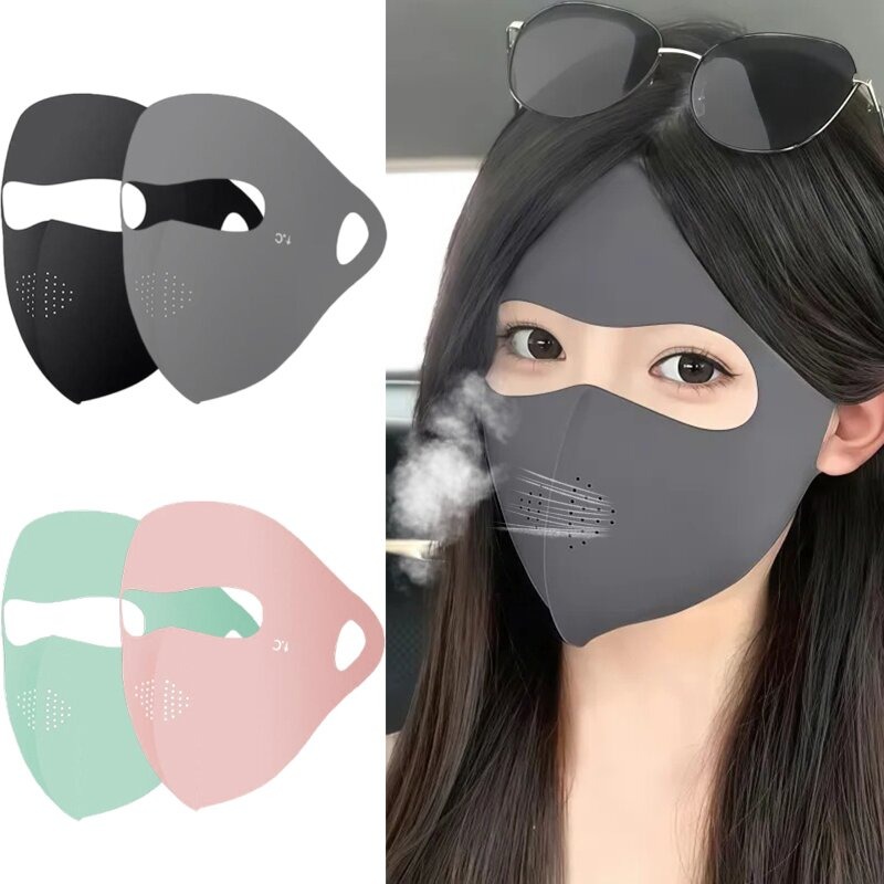 새로운 풀페이스 UV 페이스 마스크 재사용 가능한 자외 - Travel Accessories New 리뷰 및 가격