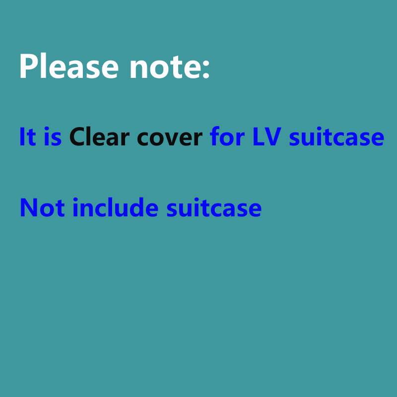 LV 여행 가방용 투명 커버 보호대 케이스, LV 50 - Travel Accessories Louis Vuitton 리뷰 및 가격