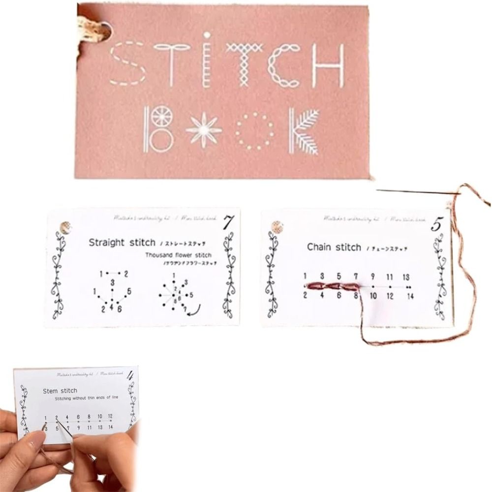 DIY 공예 창의적인 미니 바느질 책 수제 제품 자수  - Travel Accessories To Sew 리뷰 및 가격