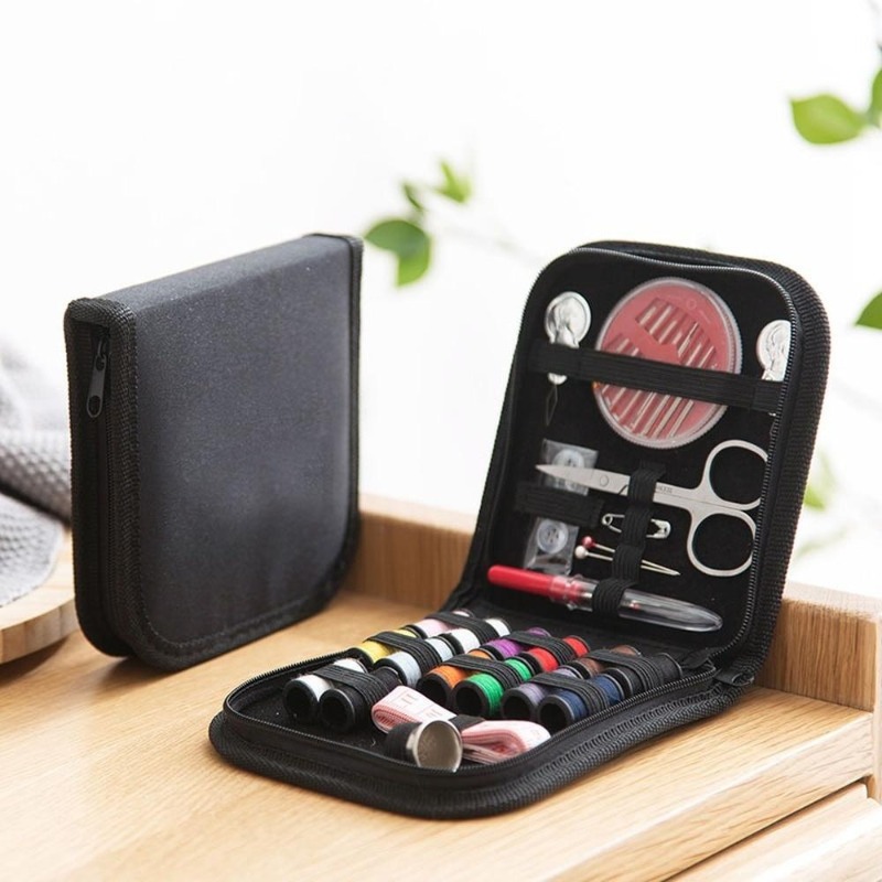 휴대용 재봉 키트 미니 여행 가정용 재봉 상자 세트,  - Travel Accessories To Sew 리뷰 및 가격