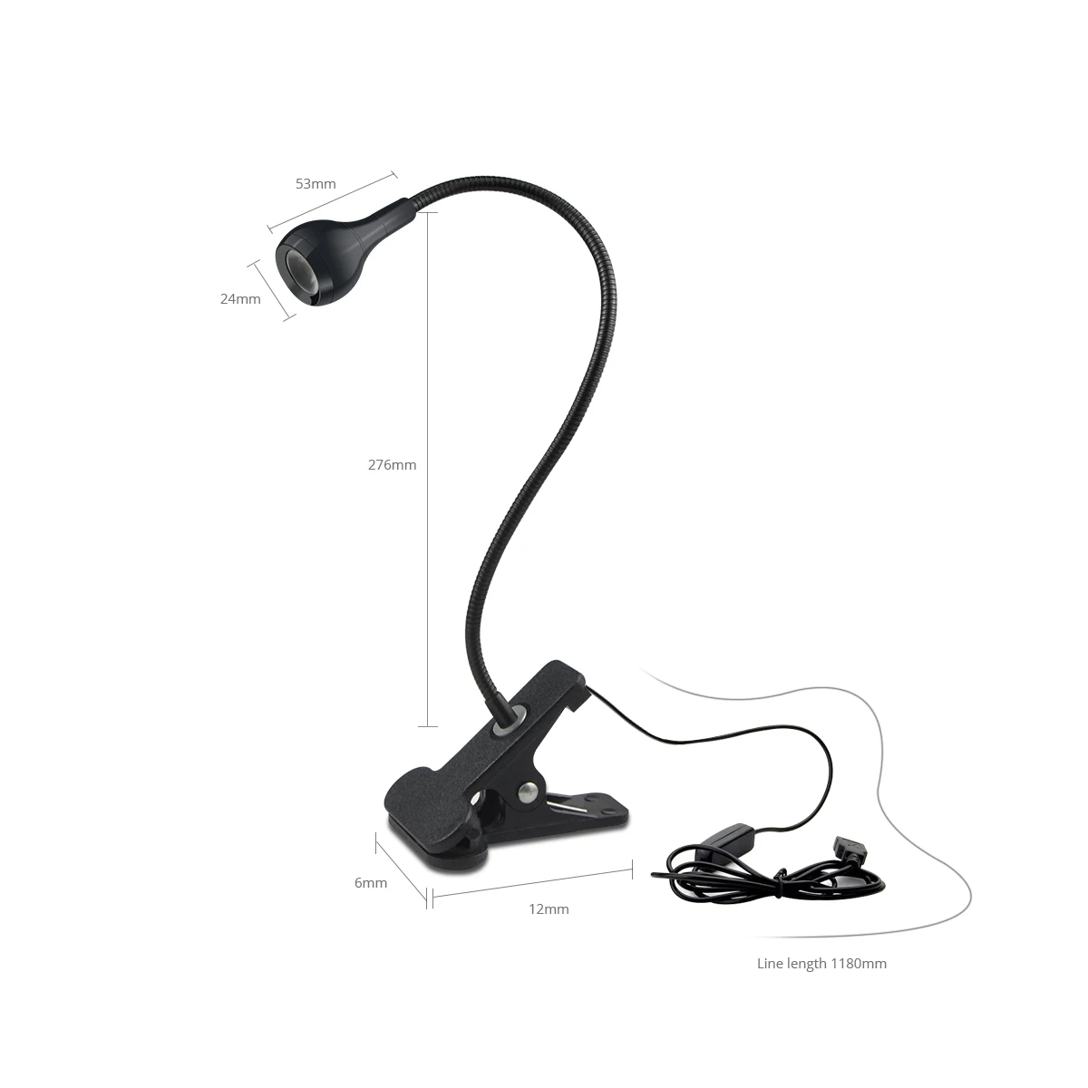 1-10Pcs 클립온 라이트 USB 전원 독서 책 라이 - Book Light Flexible 리뷰 및 가격