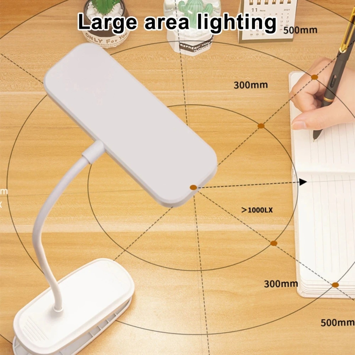 360 °   클립형 USB 디밍 가능 야간 탁상 램프 - Book Light Flexible 리뷰 및 가격