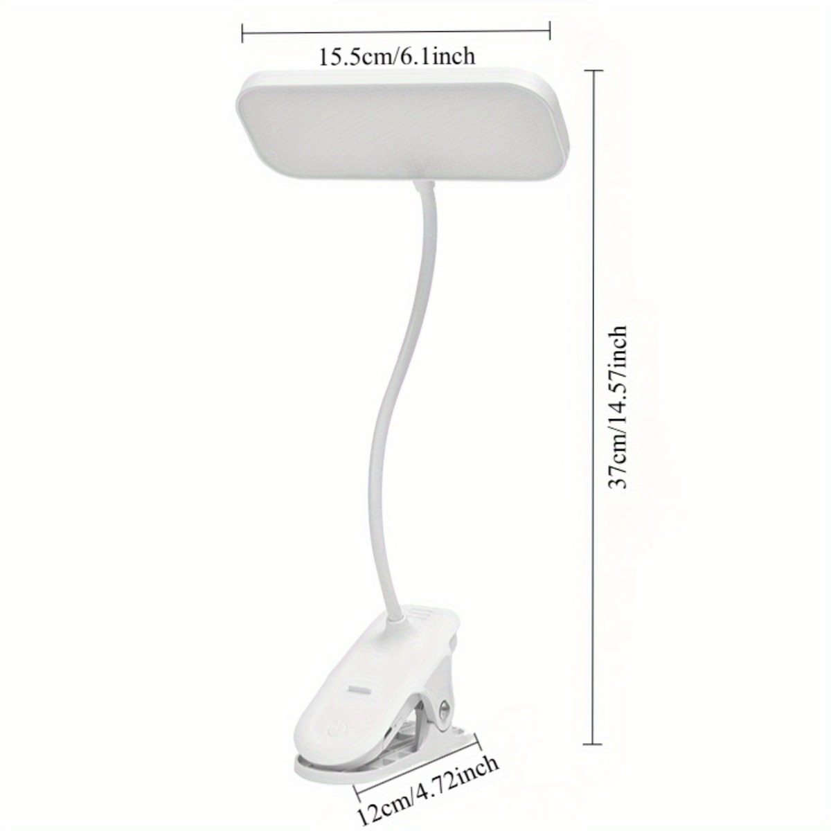 360 °   클립형 USB 디밍 가능 야간 탁상 램프 - Book Light Flexible 리뷰 및 가격