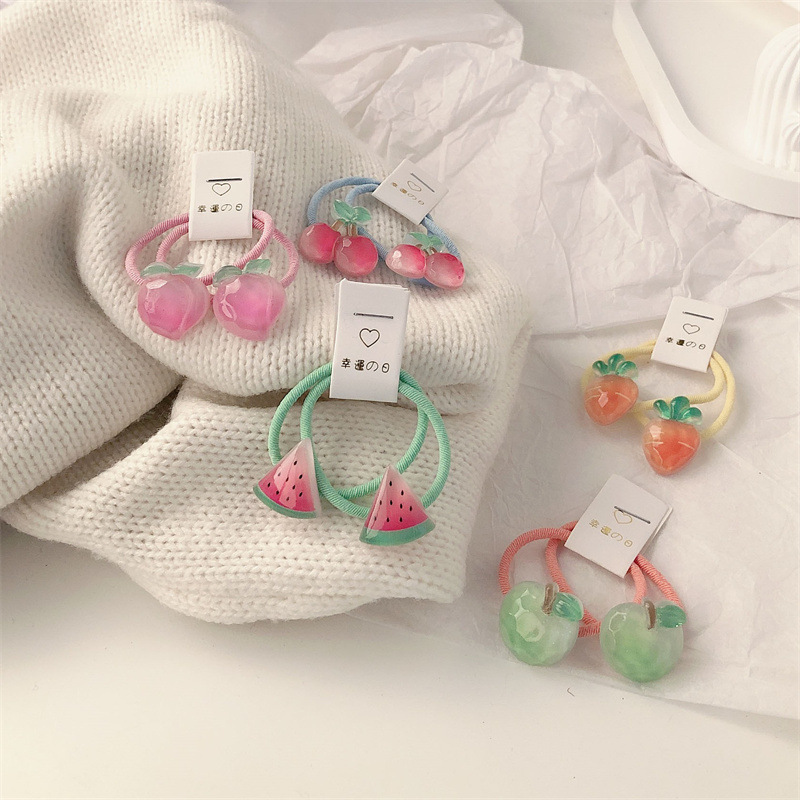 어린이 당근 머리끈 5쌍 미끄럼 방지 탄력 머리띠 소녀 - Travel Accessories Girls 리뷰 및 가격