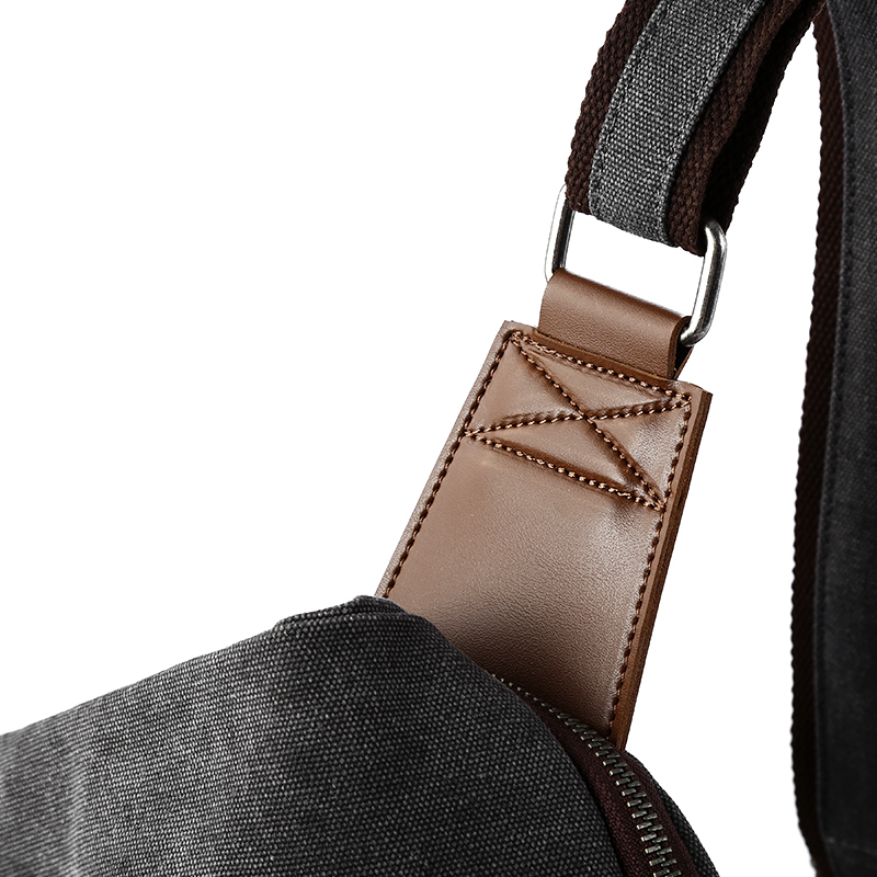 MTE ELAN 대용량 레트로 캔버스 슬링백 남성 가죽 - Travel Accessories Men 리뷰 및 가격