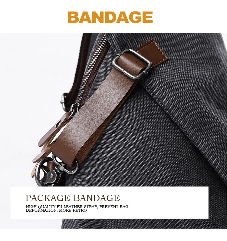 MTE ELAN 대용량 레트로 캔버스 슬링백 남성 가죽 - Travel Accessories Men 리뷰 및 가격
