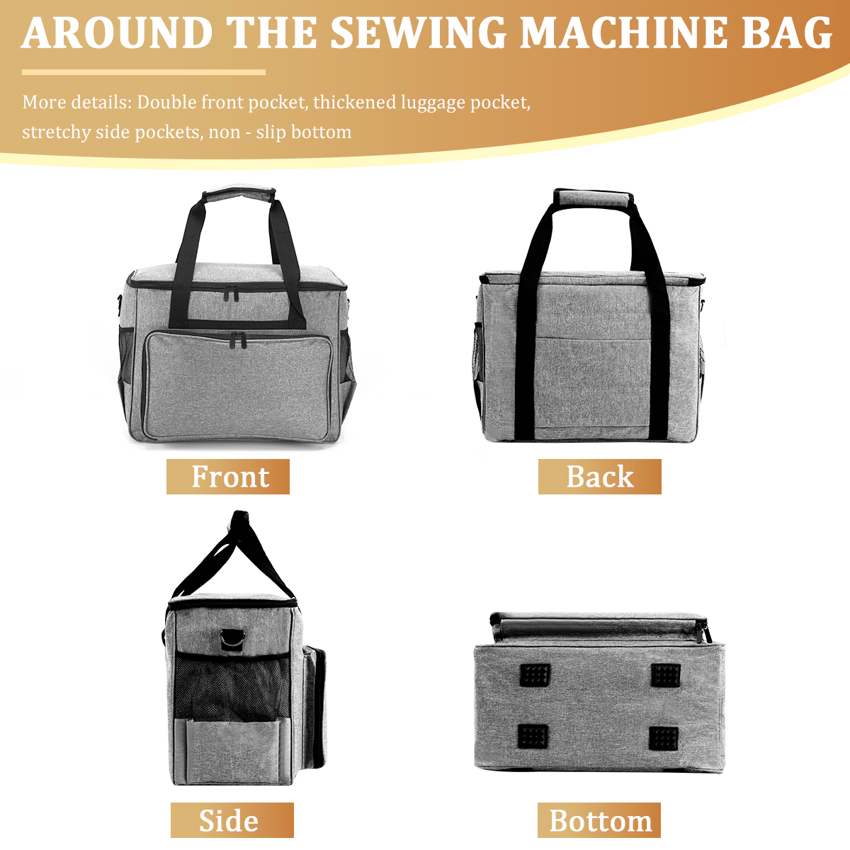 KOKNIT 재봉틀 휴대용 케이스 수납 가방 대용량 재 - Travel Accessories To Sew 리뷰 및 가격