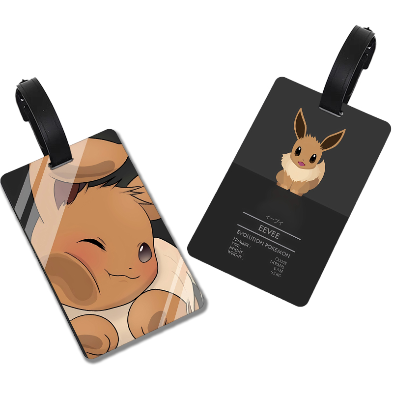 포켓몬 만화 수하물 태그 카와이 개인 정보 보호 수하물 - Travel Accessories Men 리뷰 및 가격