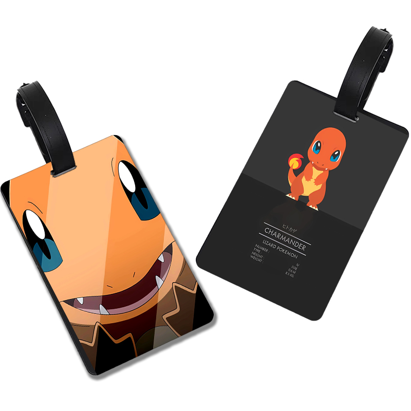 포켓몬 만화 수하물 태그 카와이 개인 정보 보호 수하물 - Travel Accessories Men 리뷰 및 가격