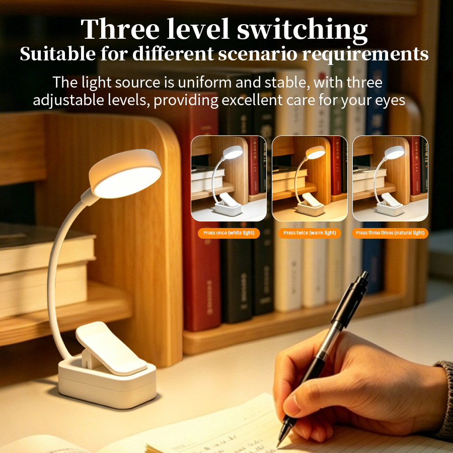 LED 책상 램프 충전식 클립형 책 조명 눈 보호 휴대 - Book Light Flexible 리뷰 및 가격