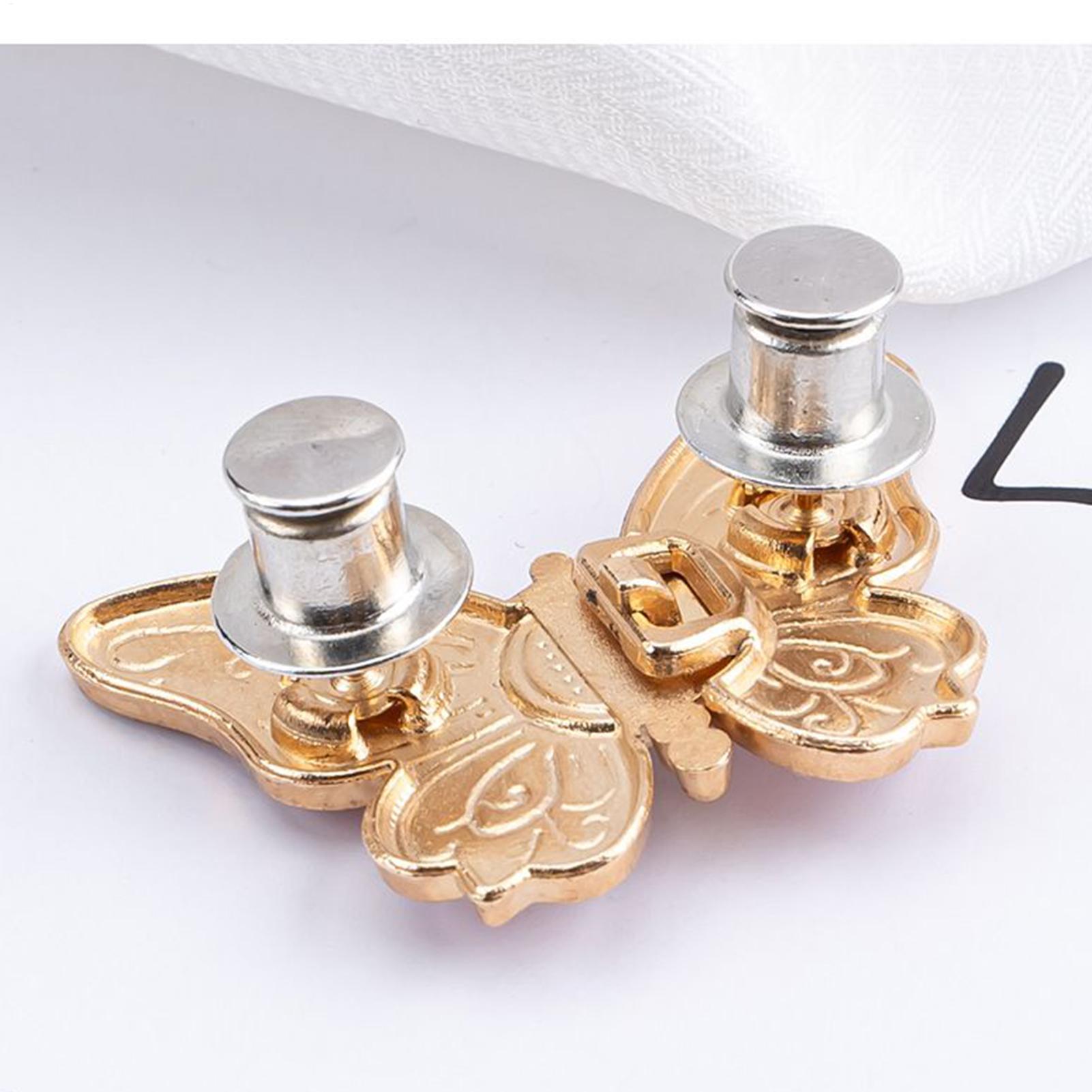 나비형 청바지 버튼 조절 가능 클립, 바지 스커트 허리 - Travel Accessories To Sew 리뷰 및 가격