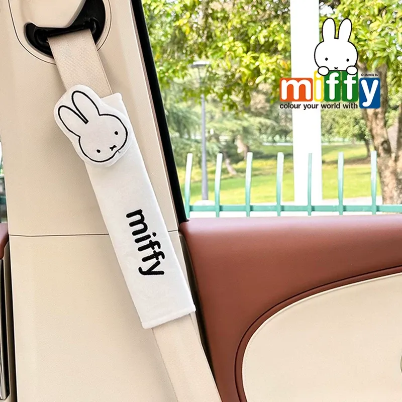 귀여운 미피 자동차 안전벨트 어깨 보호대 귀여운 만화  - Travel Accessories Comfort 리뷰 및 가격