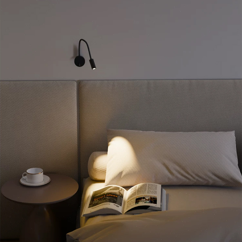 구즈넥 독서용 벽등 LED 3W 스위치 포함 유연 조절 - Book Light Flexible 리뷰 및 가격