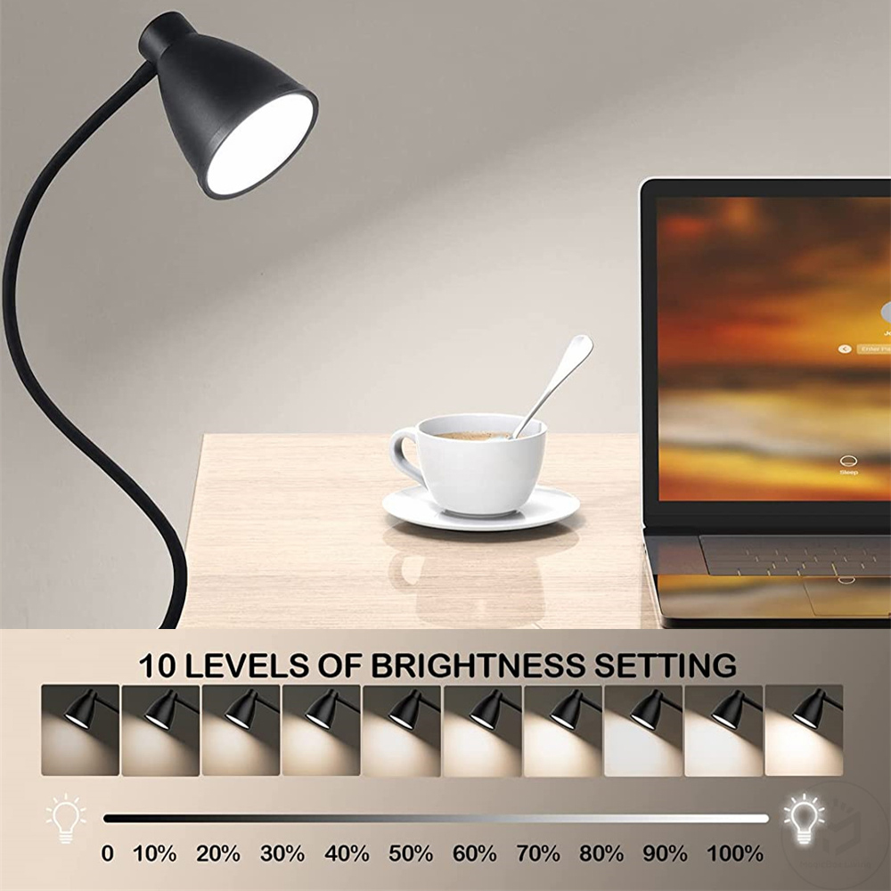 LED 책상 램프 독서등 3가지 색상 모드 10단계 밝 - Book Light Flexible 리뷰 및 가격