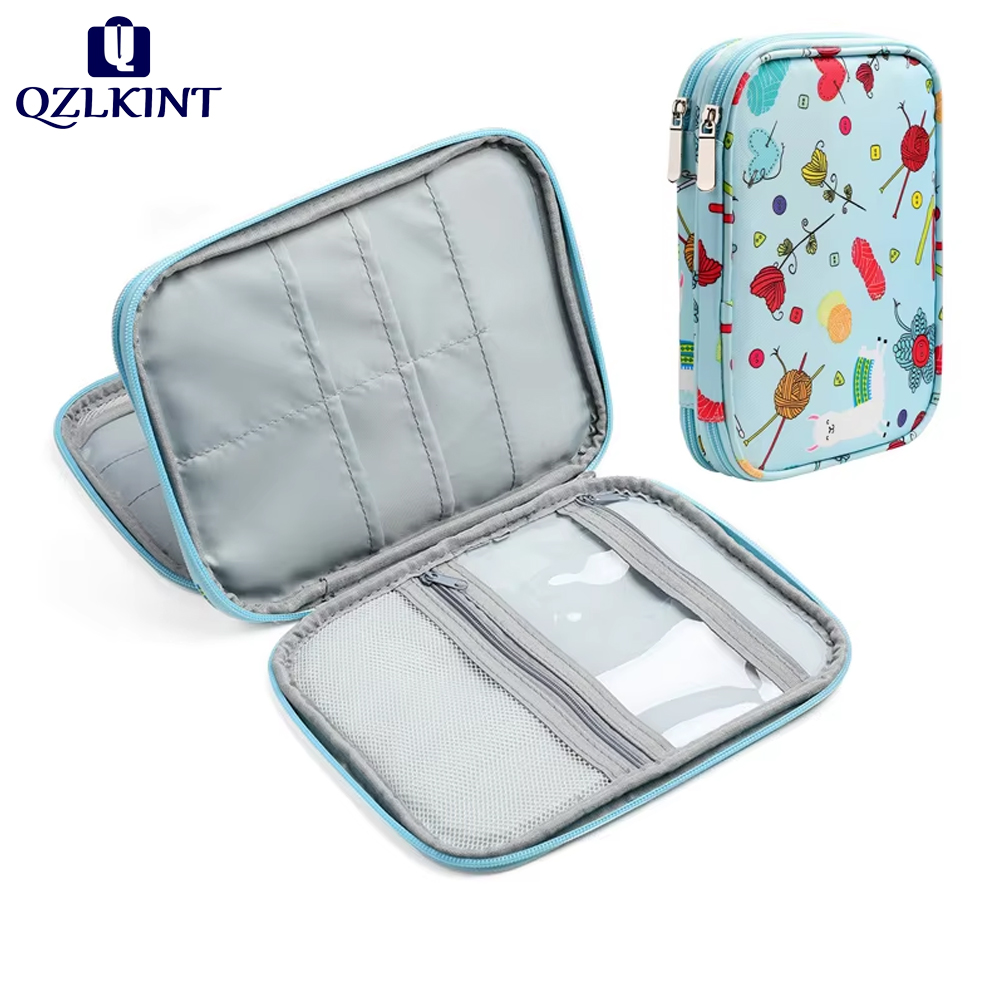 빈 뜨개질 바늘 케이스 여행용 보관 주최자 원형 뜨개질 - Travel Accessories To Sew 리뷰 및 가격
