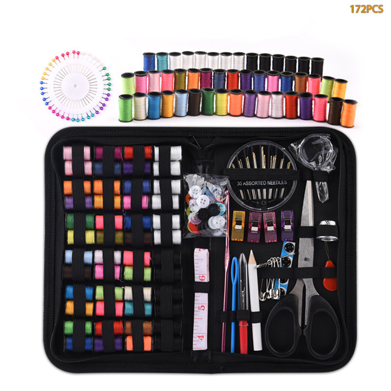 휴대용 보관 가방이 포함된 바느질 세트, 바늘, 실,  - Travel Accessories To Sew 리뷰 및 가격