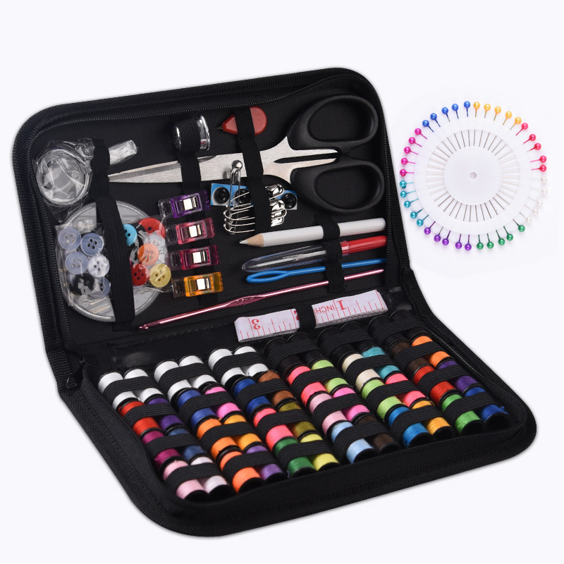 휴대용 보관 가방이 포함된 바느질 세트, 바늘, 실,  - Travel Accessories To Sew 리뷰 및 가격