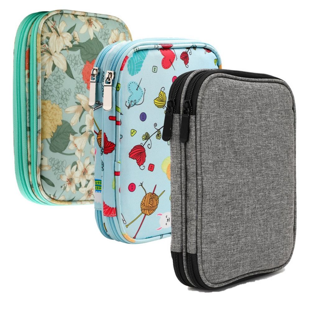 뜨게 바늘 케이스, 휴대용 크로셰 바늘 케이스, 여행  - Travel Accessories To Sew 리뷰 및 가격