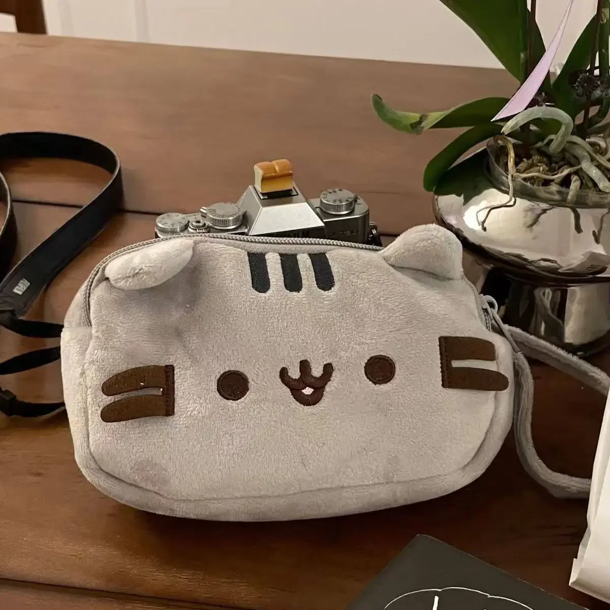 귀여운 Pusheen 연필 케이스 만화 뚱뚱한 고양이  - Travel Accessories New 리뷰 및 가격